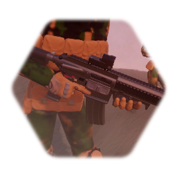 Assault Rifle (M416 OLD) (Clean Low Thermo)
