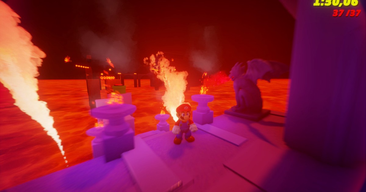 A photo of Super Mario VR Lvl3 | Indreams - Dreams™ companion website