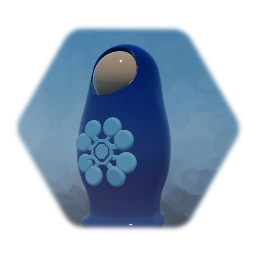 マトリョーシカ・青色／Matryoshka Blue