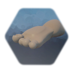 Foot character asset