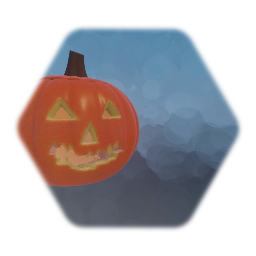 Pumpkin jack-o'-lantern