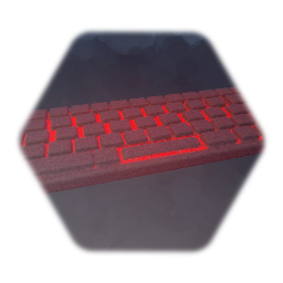 Rgb glowing led keyboard