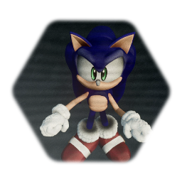 CGI Sonic adventure model by SuperSonic2790 giveaway almost