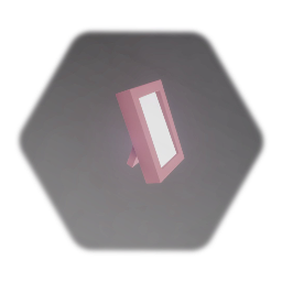 Small framed 'mirror'