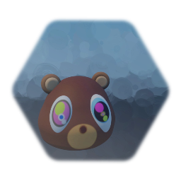 Kanye West Graduation Bear Head