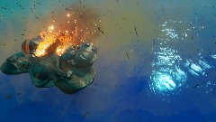 Planet x side scrollEnter atmosphere over water