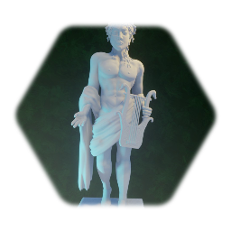 God Statue, Apollo (unpainted)