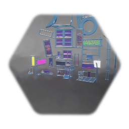 Sci Fi City Elements