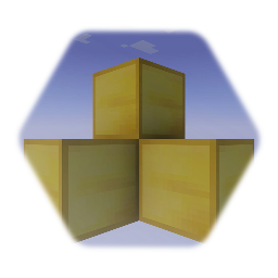 Gold Block · Minecraft *(Opaque Square Flecked!)*