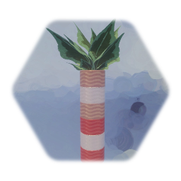 Potted Bunch of Leaves  (🌈)