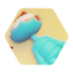 Blank Sliding Puppet with Gore