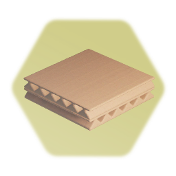 Square Cardboard Platform