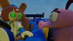 Practice track cutscene