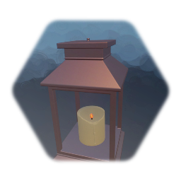 Vintage candle lantern