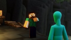 <term>I... Am Steve</term> -<clue> Minecaft Movie