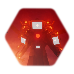 Watchman of doom upgraded (Fanmade) aka Infected Titan tv man