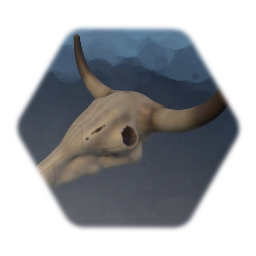 Bull skull