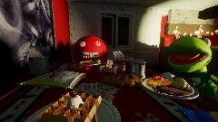 Mrs Bangle Has Xmas Dinner With Kermit The Frog