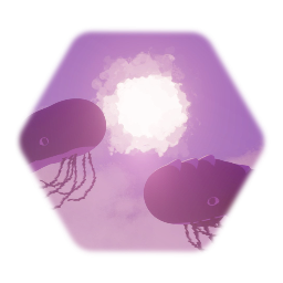 Sky whale, locust whale and big locust whale