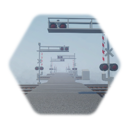 Realistic Railroad Crossing (Fully Functional) W.I.P.