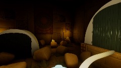 Ghost train spooky Tomb