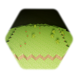 Minecraft Grass nature - Hill
