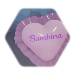 Heart-Shaped Bambina Pillow