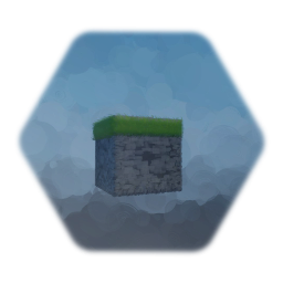Grassy block
