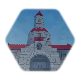 Peach Castle but i changed stuff