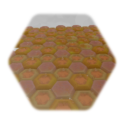 Pollen Prop: Honeycomb Tiles (floor or walls)