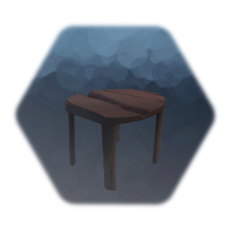 Wooden stool