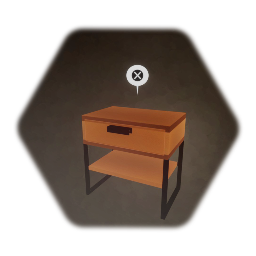 Functional Simple Nightstand