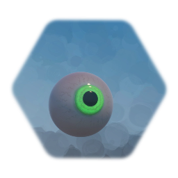 Glowing Green Eye
