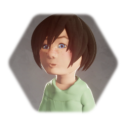 Kid with Semi-realistic face