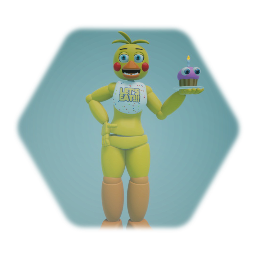 FNaF 2 Beta | Beta Toy Chica/New Chica Model