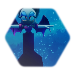 Rouge as a mermaid