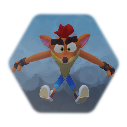 Crash Bandicoot Refined Remixable But Without Aku Aku