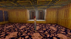 Lara Croft mansion TR1 (library) no windows