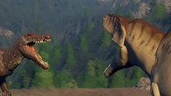 Acrocanthosaurus vs spinosaurus