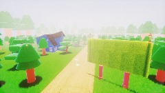 Hello Neighbor Dark Story in Media molecule style