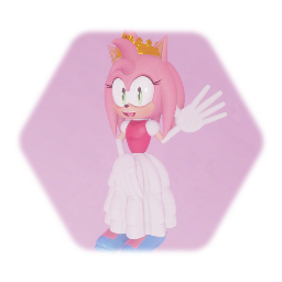 Amy Rose V3 (Ghost'n'Goblins princess Outfit)