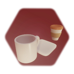 Cups and coasters