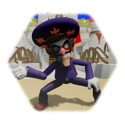 Waluigi (Mariachi) - Mario Kart World