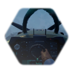 Supermarine spitfire fighter plane (Flyable)