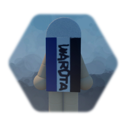 消しゴム君　eraser  man