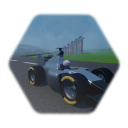 F1 Car with keyframes