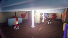 Sonic Christmas Art Museum Interior 2