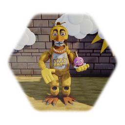 Unwithered Chica Model <pink> V2