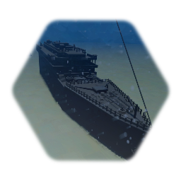 Titanic shipwreck Bow and Stern wreck 2021