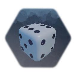 Dice (white)
